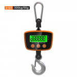 300 kg / 50 G mini krano svarstyklės skaitmeninės pakabinamos kablio svarstyklės LCD foninis ap&scaron;vietimas elektroninis sunkiasvoris svoris žemės ūkio pramonei 300kg 50g