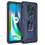 &bdquo;Armor&ldquo; smūgiams atsparus dėklas, skirtas &bdquo;Motorola Moto G9 Play G9play G 9 Play&ldquo; kariniam nuo kritimo apsauginiam magnetui, automobilio laikiklio žiedo dėklo dangtelis for Moto G9 Play