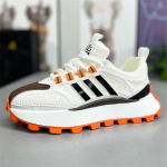 Chunky Sneaker Men Designer Running Shoes Fashion Casual Breathable Height Increased Flat Platform Shoes 43 oranžinė