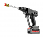 Ne&scaron;iojamas auk&scaron;to slėgio belaidis automobilio plovimo pistoletas su įkraunama baterija