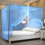 &bdquo;Palace Style Princess&ldquo; tinklelis nuo uodų dvigulei lovai &ndash; storas, už&scaron;ifruotas, pary&scaron;kintas grindų laikiklis 2.0m x 2.2m Bed