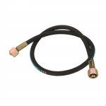 Gas Tank Refill Adapter Hose for Filling Cylinder Lightweight G5/8 Interface Length 100 cm