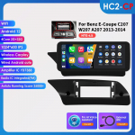 Ossuret 10.25 Android 13 Automobilio radijas 2din I&scaron;manusis Carplay Mercedes Benz W212 E-Class E200 E230 E260 E300 S212 NTG 4.0 4.5 5.0 Multimedija Audio HC2 2G 32G AI