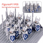 11 vnt. Viduramžių Elfų Rohano kareivių Gvardijos Armijos lotr Veiksmo Figūrėlės Mini Kaladėlės Lėlė Surinkti Statybiniai Blokai MOC PASIDARYK PATS Žaislai vaikams dovanoms