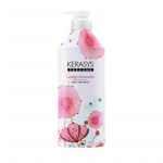 Kerasys Perfume Rinse Lovely & Romantic 980ml &ndash; Korėjieti&scaron;kas gėlių kvapo plaukų kondicionierius mink&scaron;tiems, blizgiems plaukams &ndash; Ilgai i&scaron;liekantis kvapas | K-Beauty 980ml