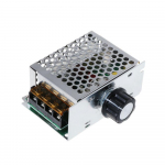 4000 W didelės galios SCR elektroninis įtampos reguliatorius 220 V kintamosios srovės variklio greičio reguliatorius, &scaron;viesos reguliatorius, termostatas