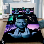 3D spausdintas JuL patalynės komplektas, JuL C'est Pas Des Lol antklodės užvalkalas, pagalvės užvalkalas, suaugusiems, berniukui, mergaitei, miegamojo dekoravimas, vaikams, viengulis, dvigulis AU Double(180x210cm)