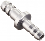 Kijima 105-16314 Motociklo Dalys Žarnos Pakeitimo Jungtis 0,2 colio (5 mm) iki 0,2 colio (6 mm) Aliuminio anodizuota apdaila Sidabrinė 5mm&rarr;6mm sidabras