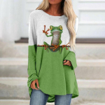 Actekų etninio stiliaus vilko mar&scaron;kinėliai Geometrinis 3D spaudas Moteri&scaron;ki mar&scaron;kinėliai ilgomis rankovėmis Dideli gatvės drabužiai Moteri&scaron;ki tunikos mar&scaron;kinėliai Vir&scaron;utiniai drabužiai S