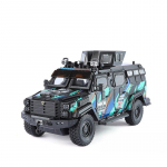 1/24 Smilcodantis tigras Sprogimui atsparus policijos automobilio modelis Garso ir &scaron;viesos &scaron;arvuotos transporto priemonės modelis Berniuko gimtadienio dovana Helovino žaislai mėlyna