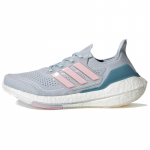 Adidas Ultra Boost 21 Halo Blue Fresh Candy moteri&scaron;ki sportbačiai FY0395 36⅔