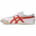 Onitsuka Tiger Mexico 66 Balti Raudoni Snaperio Sportbačiai 1183A201-106 36