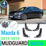 &bdquo;Mazda 6 Atenza GL GJ&ldquo; 2013~ 2014 2015 2016 2017 2018 Automobilio sparnas, purvasaugiai, apsauginiai purslų atvartai, 4 vnt. automobilio