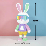 3D 5800 vnt. Saldainių spalvos Mielas Draugijos Triu&scaron;io Statybiniai Blokeliai Plytos Suaugusiųjų Surinkimo Dėlionės Žaislai Vaikams Suaugusiems Dovana Namų Dekoras