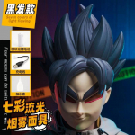 Kar&scaron;ta Saiyan &scaron;viečianti kaukė Dragon Ball &scaron;viečianti kaukė Spalvoti žibintai Rūko efektai Kūrybingas Cosplay Goku rekvizitai Galvos apdangalas Anime gerbėjo dovana