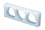 Sumibe Techno Plastics Sumitomo PE Jumbo Onigiri Osaka 3 OJ300 Forma, Stilius, Ertmės, balta