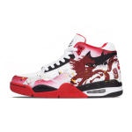 Nike Flight Legacy Amortizuojantys Neslystantys Dilimui Atsparūs At&scaron;okantys Vidutinio Auk&scaron;čio Vintažiniai Krep&scaron;inio Batai Unisex BQ4212-100(Komanda767-) 41