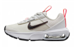 Nike Air Max INTRLK GS Atsparūs trinčiai Kvėpuojantys Žemi Vaikų Bėgimo Batai Balti Raudoni DH9393-105 36