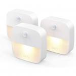 eufy by Anker, Lumi lipdukas naktinis &scaron;viestuvas, &scaron;iltai baltas LED, judesio jutiklis, miegamasis, vonios kambarys, virtuvė, koridorius, laiptai, energiją taupantis, kompakti&scaron;kas, 3 vnt. pakuotė