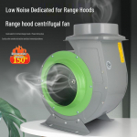 Didelio oro srauto gartraukis su galinga dūmų i&scaron;traukimo sistema ir i&scaron;centriniu ventiliatoriumi BBQ prekybos vietos vėdinimui 800 CFM 350W Regular 160MM