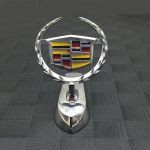 3D Metalinis automobilio priekinio gaubto dangtelis Emblema Lipdukas Cadillac ATS CTS Escalade SRX XTS XT5 STS CT5 CT6 BLS Deville Priedas