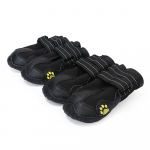 &Scaron;unų batai Vandeniui atsparūs &scaron;unų batai &Scaron;unų bateliai su atspindinčiu grublėtu neslystančiu padu ir neslidūs lauko didelių &scaron;unų batai 4 vnt. (black,size 2) juoda