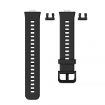 Silikoninė apyrankė skirta Huawei Watch Fit Smart Watch dirželio keitimo apyrankė Huawei Watch Fit Watch apyrankei For Huawei Watch Fit juoda