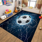 Futbolo paveikslėlių kilimas animacinis futbolas svetainės dekoracija s lova neslystantis kilimas namai Įėjimo durų kilimėlis vaikams 160cmx230cm