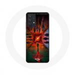 Coque pour Samsung Galaxy A13 5G Stranger Things Saison 4 Affiche Equipages de la Nouvelle Th&eacute;orie