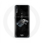 Coque pour Huawei P20 Game of Thrones Saison 8 Le Tr&ocirc;ne de Fer La maison Stark Logo L'hiver arrive