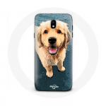 Coque pour Samsung Galaxy S5 golden retriever Chiot