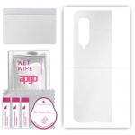 apgo Itin skaidrus apsauginis odos lipdukas nugarai, suderinamas su Samsung Galaxy Fold, Wrap Film, Hidrogelio plėvele, Lankstus, Mink&scaron;tas TPU su padėtimi