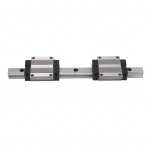 Linijinis slankiojimo kreipiantysis su 2 vnt. HGW20CC blokeliais 300 mm Guolinio plieno linijinis kreipiantysis bėgis CNC staklėms
