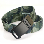 Naujas vyri&scaron;kas kelionės į darbą ir atgal diržas su automatine sagtimi nailoniniu juosmeniu, universalus dvisluoksnis storas diržas laisvalaikiui lauke 120cm