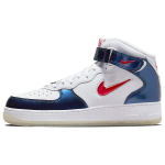 Nike Air Force 1 Mid QS Nepriklausomybės diena Vyri&scaron;ki sportbačiai Balti University-Red Midnight-Navy DH5623-101 39