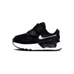 Nike Air Max SYSTM TD Juodi Vilkolakio Pilki Kūdikio Sportbačiai Balti DQ0286-001 23.5