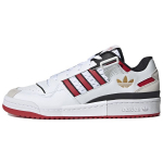 Adidas Forum Exhibit Low White Scarlet Unisex Sportbačiai Avalynė-White Core-Black GX1523 44⅔