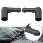 2vnt priekinio stiklo apiplovimo žarnos vamzdžio jungtis, skirta Vauxhall Astra H Corsa D Zafira B