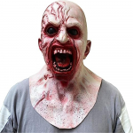 Zombio Kaukė Lateksas Helovinas Cosplay Vakarėlis Realisti&scaron;kos Veido Kaukės Galvos Apdangalas Baisi Dekoracija Rekvizitas