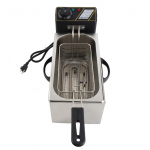 4L 4.2Qt Elektrinė gruzdintuvė su nuimamu aliejaus filtravimo krep&scaron;iu 1400W Nerūdijančio plieno 60 200 celsijaus 140 392 US Plug