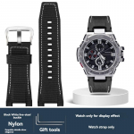 Skirta Casio G-SHOCK GST-S130/S110/S120/W130L GST-210/B100/W300 Tikros odos laikrodžio dirželis apyrankė Vyri&scaron;kas nailoninis laikrodžio dirželis 26mm 26mm