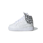Jeremy Scott x adidas Wings 4.0 I Debesų baltumo kūdikių sportbačiai Juoda GY1848 22