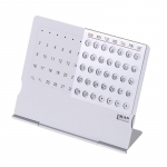 Super Perpetual Unikalus 100 metų kalendorius aliuminio lydinio metalo stalas anglų kalbos kalendoriai biuro stalas D