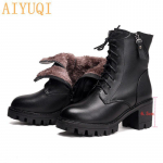 Moteri&scaron;ki kulk&scaron;nies batai Natūralios odos vilnos &scaron;ilti batai Moteri&scaron;ki kari&scaron;ki žieminiai batai moteri&scaron;ki batai 35