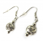 Les Tr&eacute;sors De Lily [N8325] - Boucles Cr&eacute;ateur 'Cl&eacute;opatra' argent&eacute;