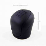 Automobilio silikono pavarų perjungimo galvutės dangtelis rankinio stabdžio rankena Automobilio rankinio stabdžio dangteliai pavarų perjungimo antkakliai Silicone Shift Cover juoda