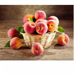 Pilnas 5D &bdquo;pasidaryk pats&ldquo; deimantinis paveikslas &bdquo;Persikai&ldquo; Deimantinis siuvinėjimas Visi&scaron;kai klojamas kryželiu namų dekoras, rankų darbo dovana 20x30cm