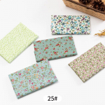 5 vnt / partija Spausdinti Patchwork Doll Rankų darbo priedai Medvilninis audinys Gėlėti audiniai, skirti pasidaryk pats 25
