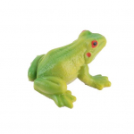 Animal toys Frog Model Educational toys Simulation toys Smell-less Solid PVC Realistic Frog Figure for childrens geltona
