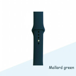 Silikoninis dirželis Apple Watch apyrankei 44 mm 40 mm 38 mm 42 mm laikrodžio apyrankė Apple Watch apyrankei Correa Iwatch Series 7 6 Se 5 4 3 42 44mm SM